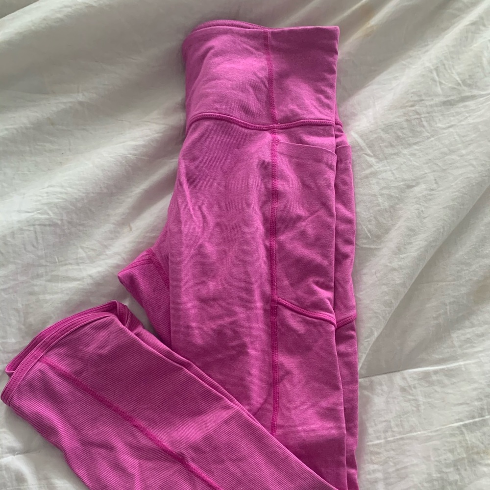 Athleta run free 7/8th stash pocket